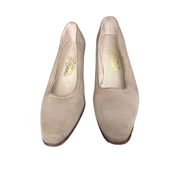 Vintage Salvatore Ferragamo  heels shoes - Picture 3 of 7